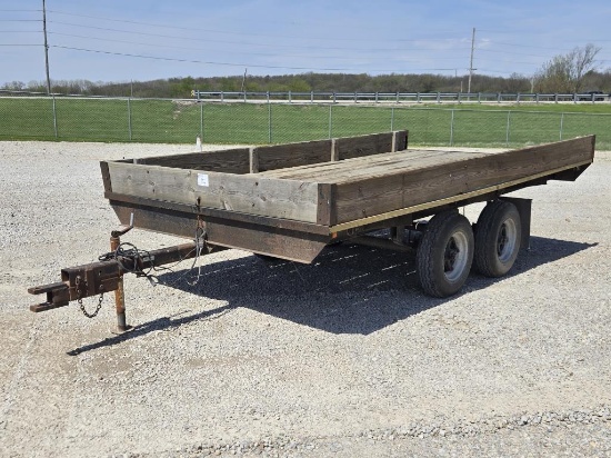 1987 Homemade Tandem Axle Trailer VUT