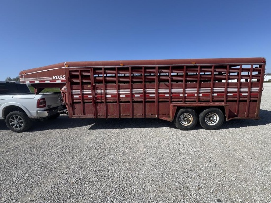 1997 Boss of the Road Livestock Trailer IST