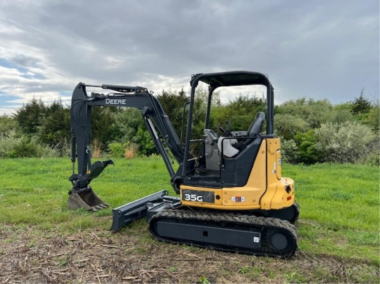 2016 John Deere 35 G Excavator +