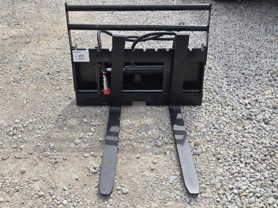 Mini Skid Steer Side Shift Fork GIYI 2025 +