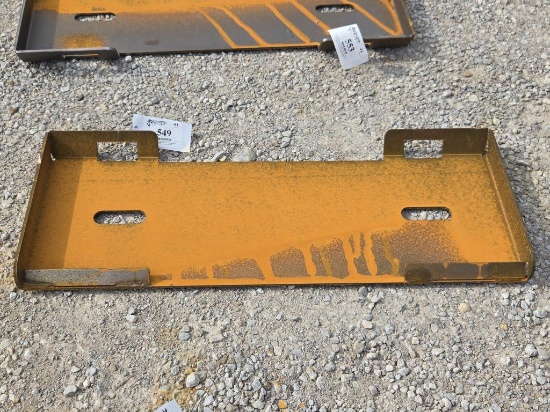 Skid Steer Loader Mounting Plate GIYI 2025 +