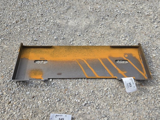 Skid Steer Loader Mounting Plate GIYI 2025 +