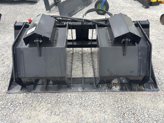 Skid Steer Hollow Wood Grabber GIYI 2025 +