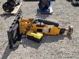 Skid Steer Post Driver GIYI 2025 +