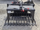 Skid Steer Hollow Wood Grabber GIYI 2025 +