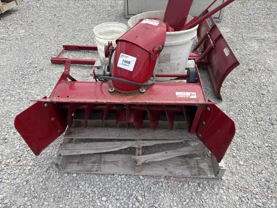 Wheel Horse Snow Blower and Plow