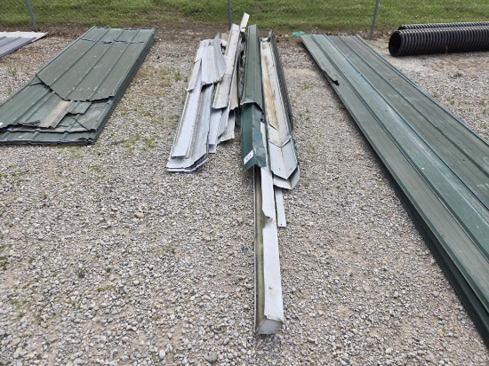 Misc Green Pole Barn Metal Trim