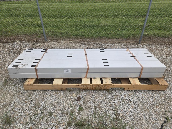 Vinyl Fence Post Columns (Gray)