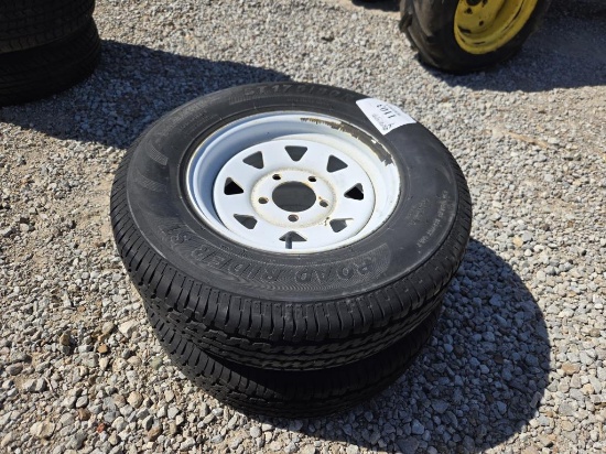 Trailer Tires ST175/80R3 White (2)