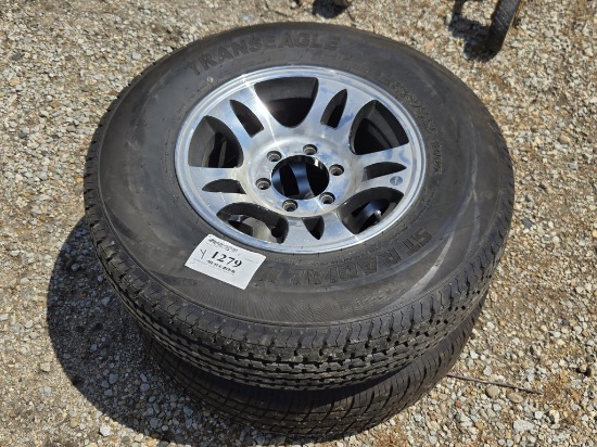235/85R16 trailer tires (2)