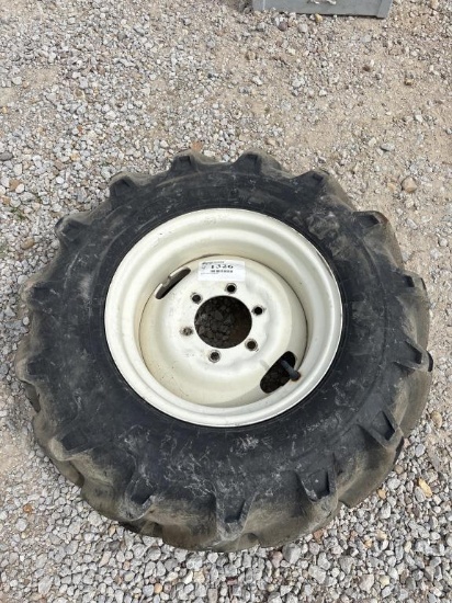 Tractor Tire and Rim 9.5x16
