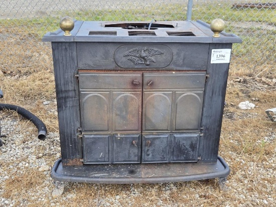Wood stove, cast iron