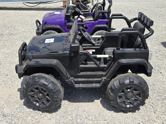 Jeep- Black, Battery Powered