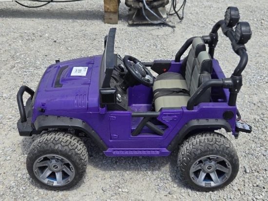 Jeep- Purple- Battery Powered