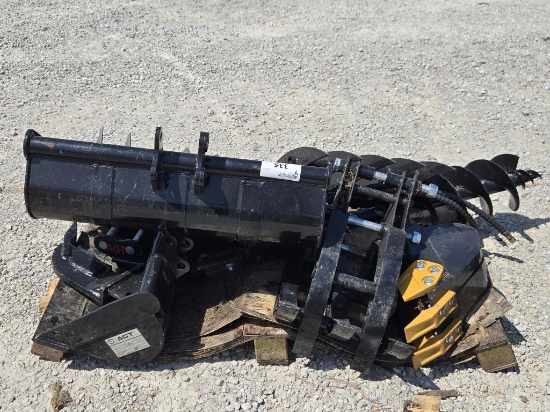 Mini Excavator Attachment Set (9)