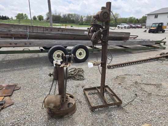 Drill Press and Grinder