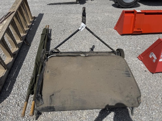 Lawn Sweeper, Military Litter,