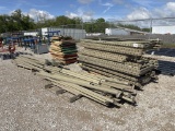 Pallet racking, 12 stand ups, shelving and