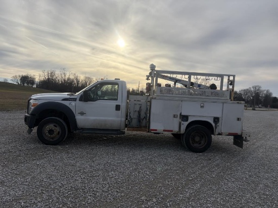 2012 Ford F550 Crane Truck VUT