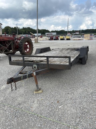 2003 Flatbed trailer w/dovetail VUT
