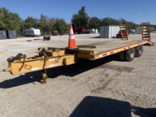 1995 Butler Flatbed trailer VUT