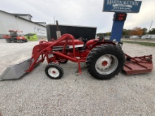 International 404 gas tractor,