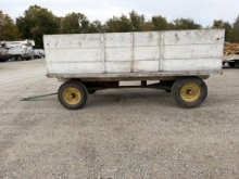 Barge wagon w/JD running gear