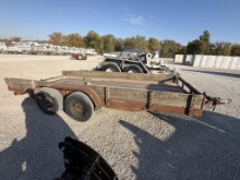1995 L and D flatbed 16' trailer - VUT