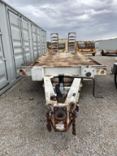 1998 Butler B-2024-FD flatbed trailer VUT