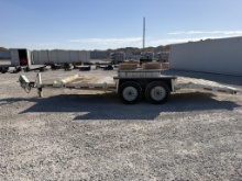 2002 Belshe 82"x 18' flatbed trailer - VUT