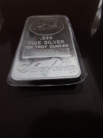 SilverTowne .999 Fine Silver 10 Troy Ounces