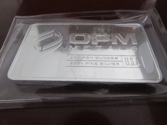OPM Metals .999 Fine Silver 10 Troy Ounces