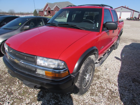 2004 Chevy S10 Miles: 149,681