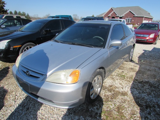 2001 Honda Civic Miles: 179,294