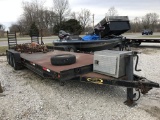 2005 Quality Trailer Inc 18' Tri-Axle Trailer