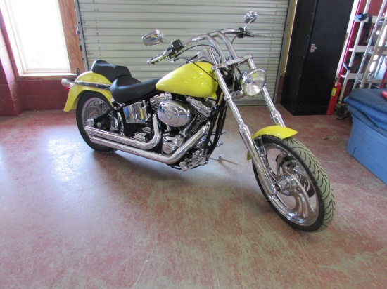 2012 Custom Harley Davidson Miles: 3,111