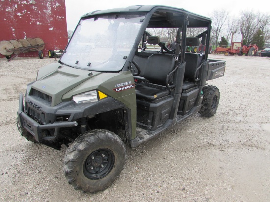 2015 Polaris Ranger Crew Diesel 707.3 Hours