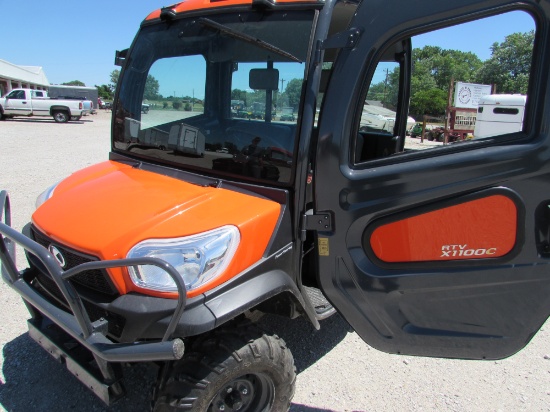 2016 Kubota RTV X1100C Diesel 23.8 Hours