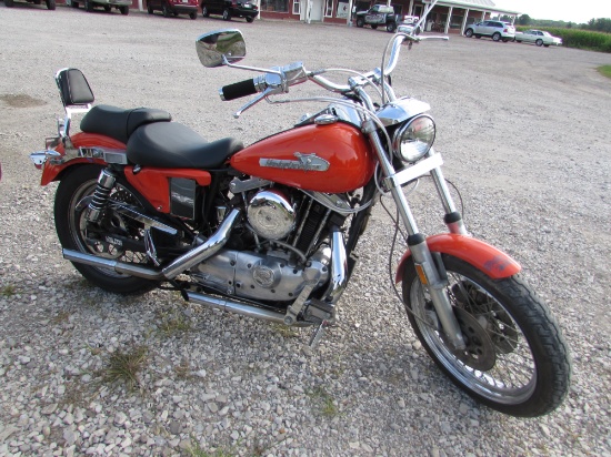 1981 Harley Davidson Ironhead Sportster 1000CC