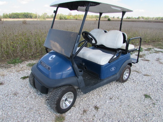 Club Car Electric Golf Cart W/ Folding Back Seat