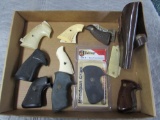 Misc Revolver Grips & Leather Holster