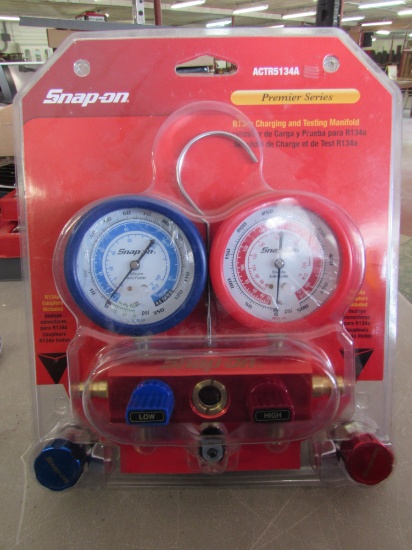 Snap-On ACTR5134A R134a Charging & Testing Manifold A/C Gauges