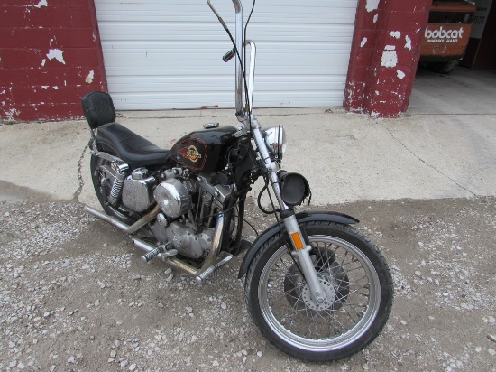 1975 Harley-Davidson XLH Miles: Exempt