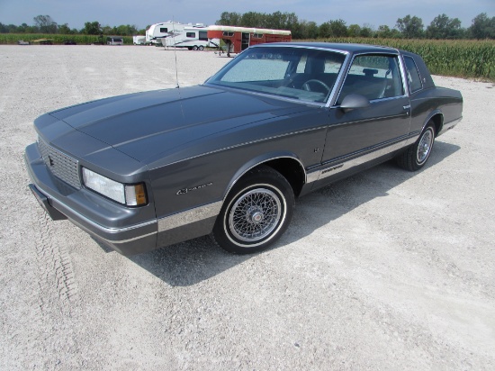 1987 Chevy Monte Carlo CL Miles: 24,812