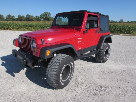 2002 Jeep Wrangler Miles: 164,580