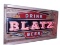 Striking 1930s Blatz Beer single-sided neon porcelain tavern sign. Great colors and untouched. Size: