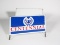 1960s Centennial Tires service station metal tire display sign. Size: 14