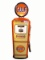 Professionally restored mid-1950s Gulf Oil Tokheim model 300 restored service station gas pump. Rest