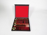 1940s Archer Oil salesman sample display kit. Still full of full glass vials of oil grades. Size dis