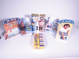 Lot of six NOS Camel Cigarettes store display cardboards.